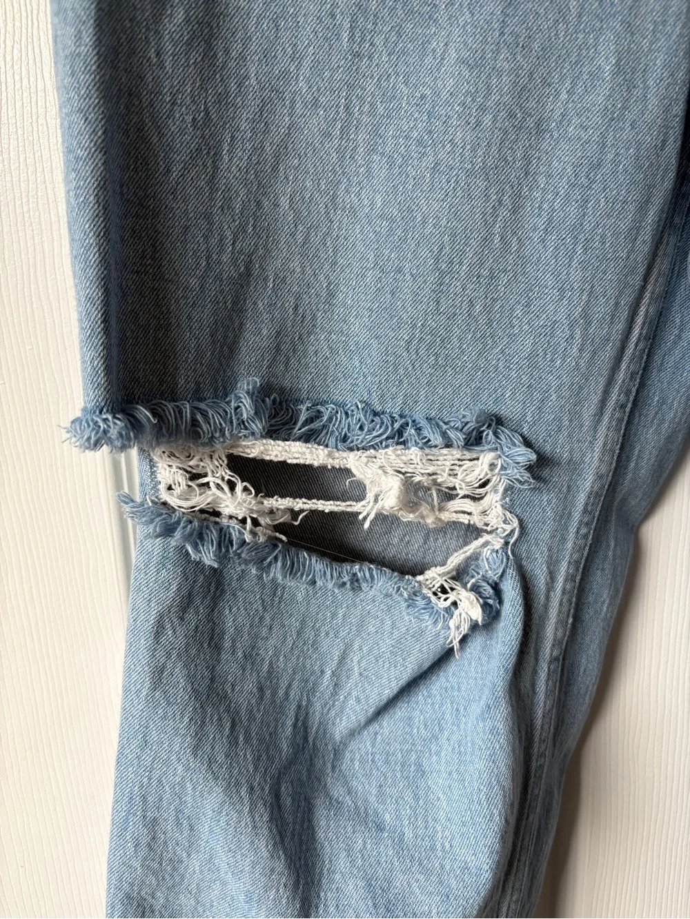 Abercrombie 90s Straight Ultra High Rise Curve Love Jeans